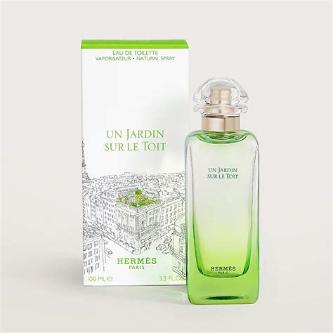 composition eau de toilette jardin sur le toit hermes|hermes un jardin sur le toit.